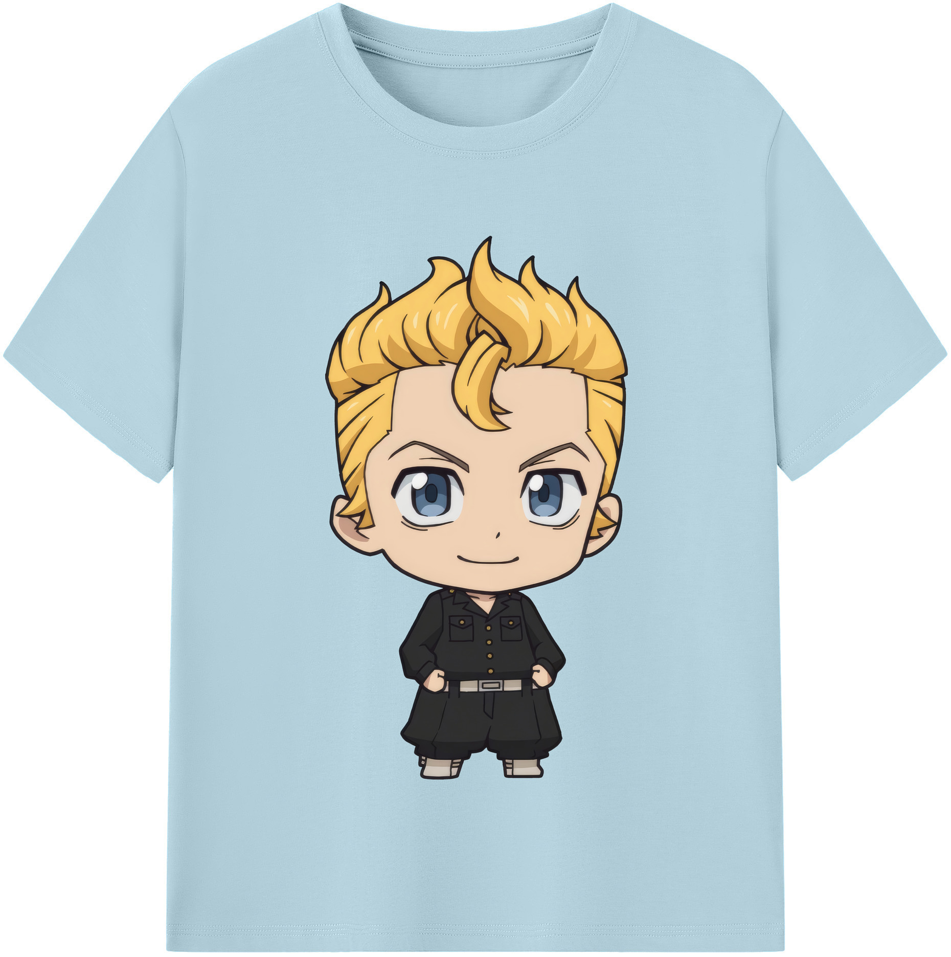 （画像用） 東京リベンジャーズ Tokyo Revengers 綿100％半袖Tシャツ（フロントプリント）